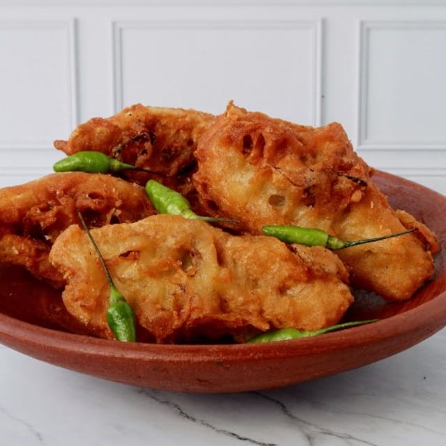 Fish Pakora.
