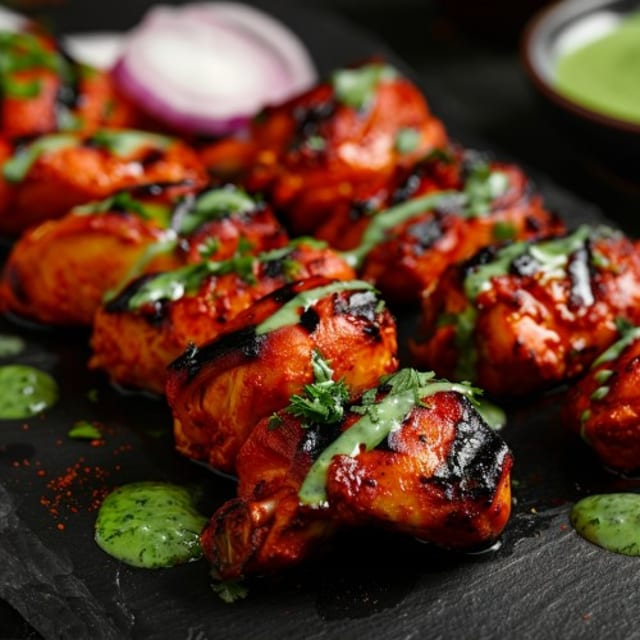 Tandoori Chicken Tikka.