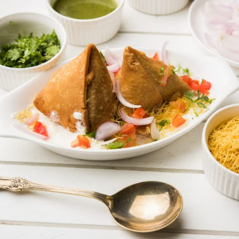 Samosa Chaat Delight