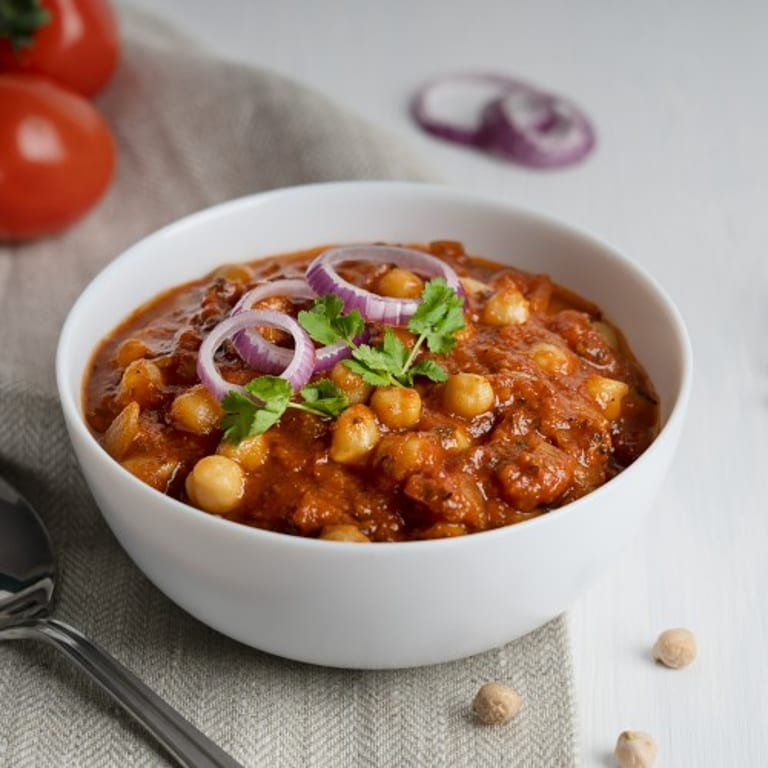 Delicious Chana Masala and Indian Favorites
